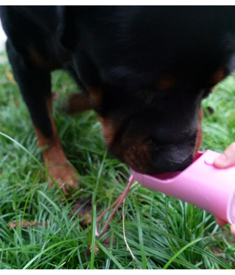 Dog Water Bottle Portable Pet Water Bottle Leak Proof Dog Water Dispenser And Food