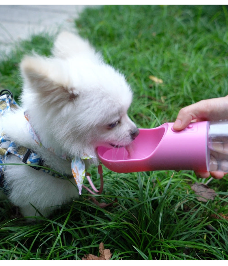 Dog Water Bottle Portable Pet Water Bottle Leak Proof Dog Water Dispenser And Food