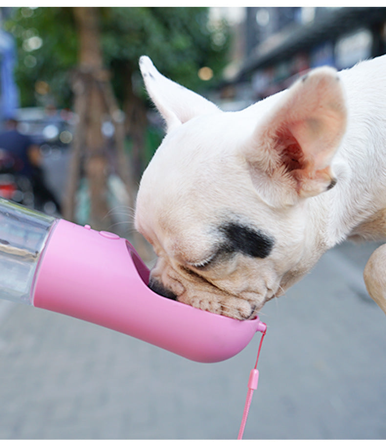 Dog Water Bottle Portable Pet Water Bottle Leak Proof Dog Water Dispenser And Food