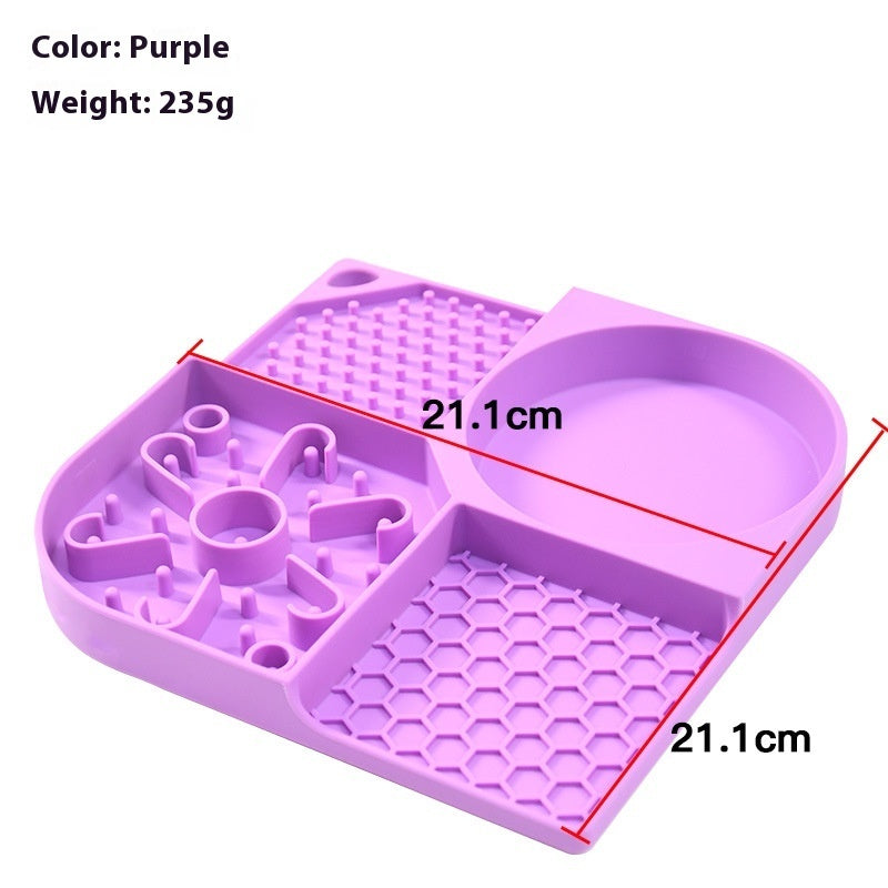 Pet Slow Feeding Bowl Anti-choke Food Bowl