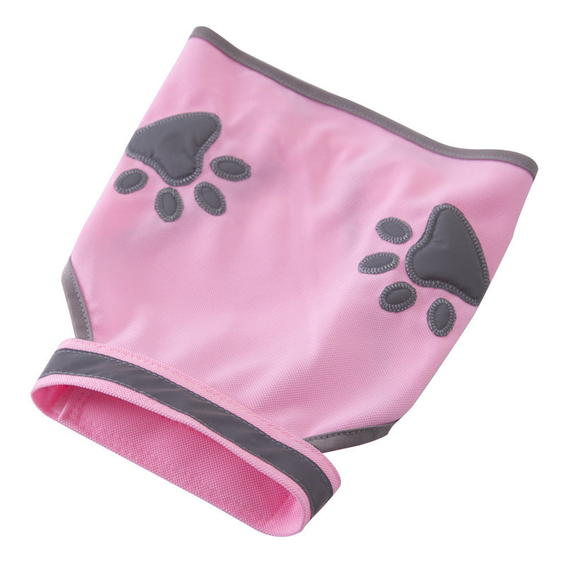 Pet vest fluorescent green reflective