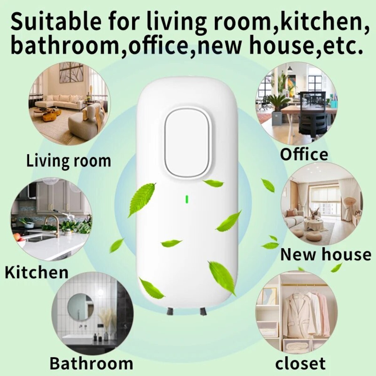 Mini Anion Purifier for bathrooms & Pet