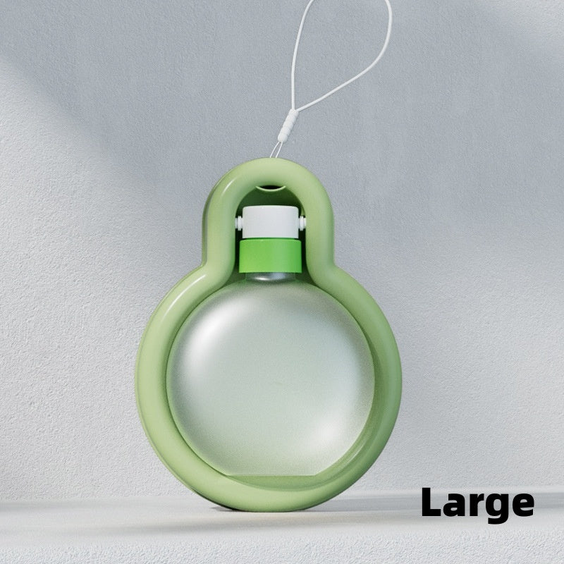 500ml Portable Cat Dog Water Bottle Sealed Travel Puppy Cats Fold Drinking Bowl