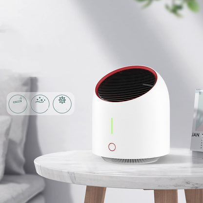 Portable Air Purifier for Home Bedroom Pet Dander