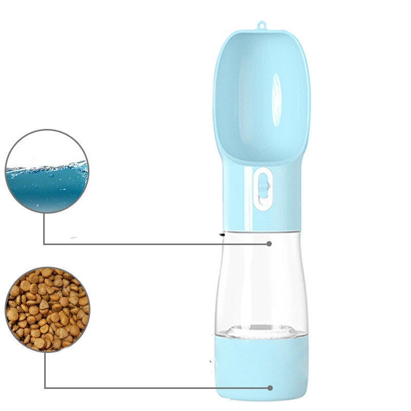Dog Water Bottle Portable Pet Water Bottle Leak Proof Dog Water Dispenser And Food