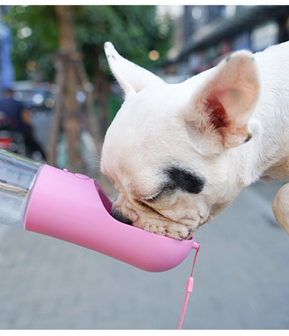 Dog Water Bottle Portable Pet Water Bottle Leak Proof Dog Water Dispenser And Food