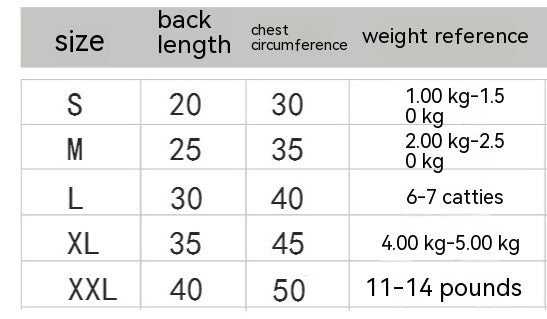 Pet Winter Fleece-lined Thickened Vest Warm Vest