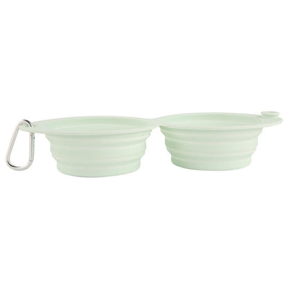 Pet Silicone Foldable Bowl Outdoor Portable Feeding