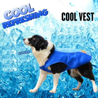 Pet Heatstroke Prevention And Cooling Clothes Cool Clothes For Dogs, Cool Sun Protection Vest