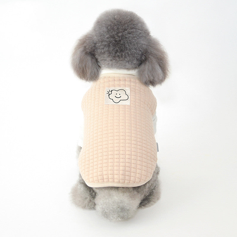 New Pet Plus Velvet Vest Puppy Warm Vest