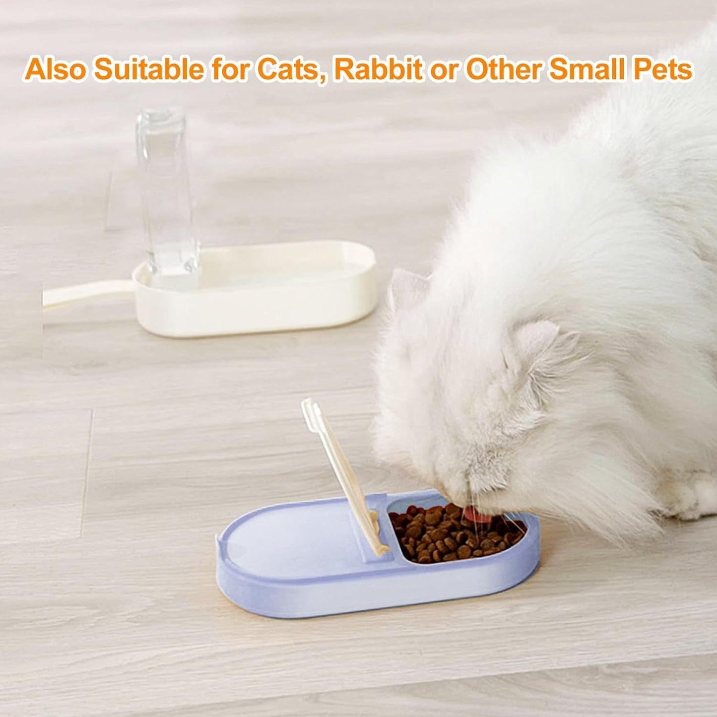 Dog Water Bottle Dog Bowl 2-in-1 Food Container Large Enough For Dog