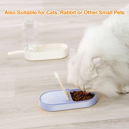 Dog Water Bottle Dog Bowl 2-in-1 Food Container Large Enough For Dog