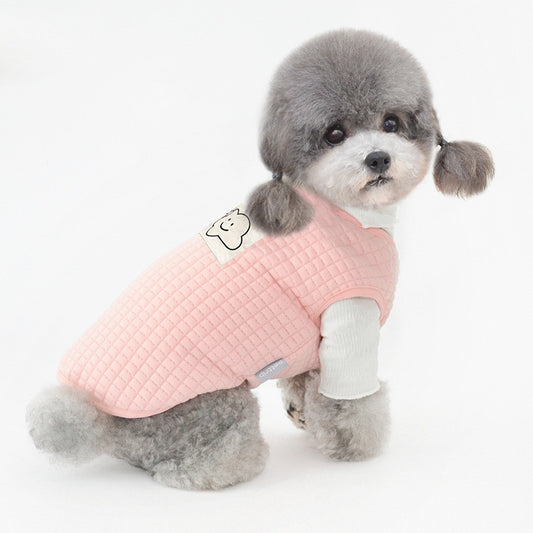 New Pet Plus Velvet Vest Puppy Warm Vest