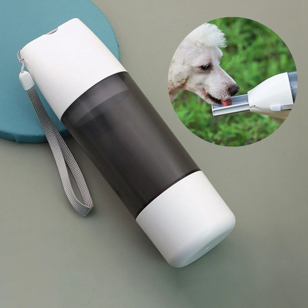 Pet Dog Water Bottle Feeder Bowl Portable Water Food Bottle