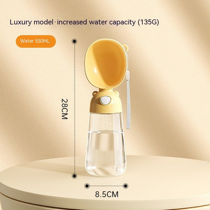Portable Dog Water Bottle Food And Water Container For Pet Pets