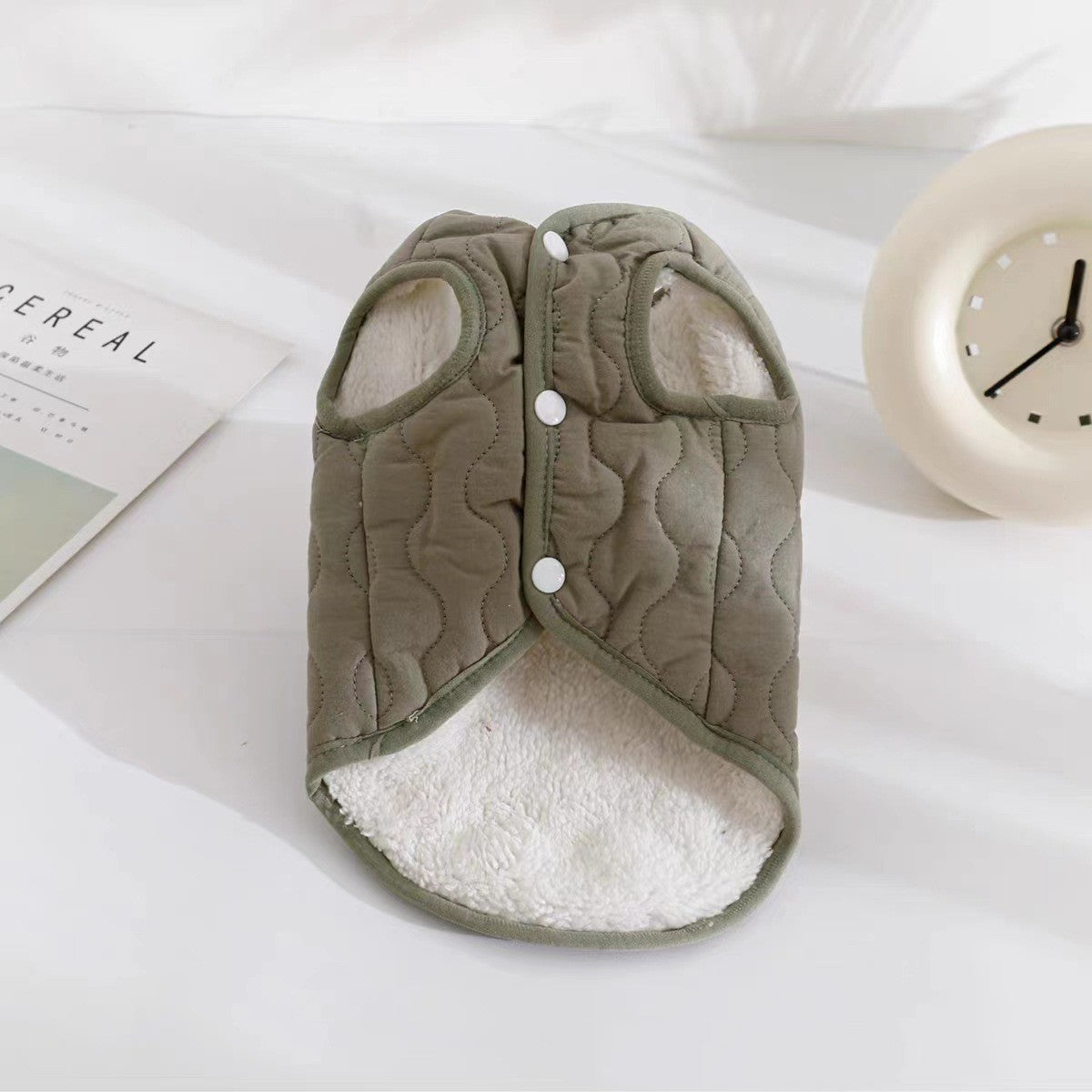 Pet Winter Fleece-lined Thickened Vest Warm Vest