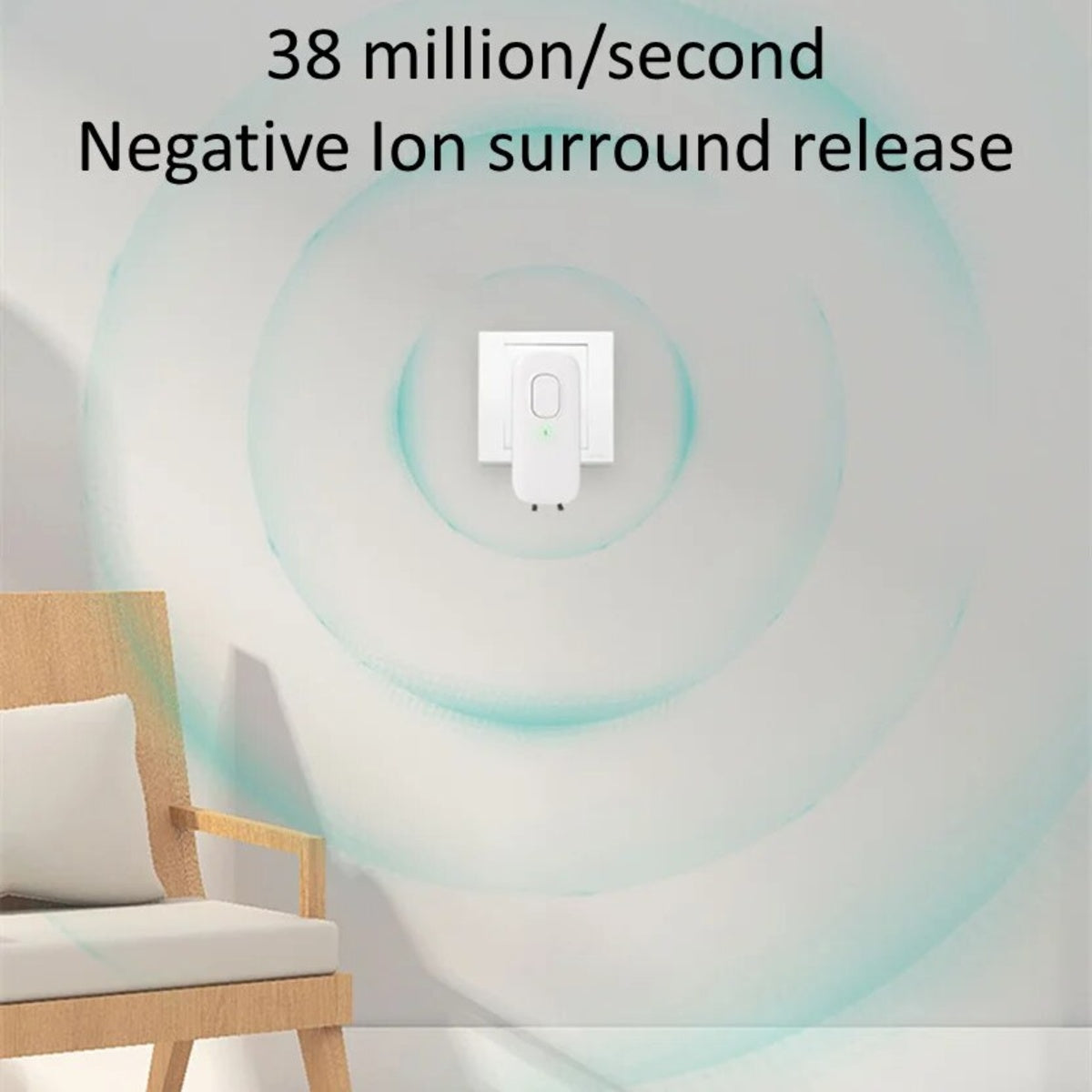 Mini Anion Purifier for bathrooms & Pet