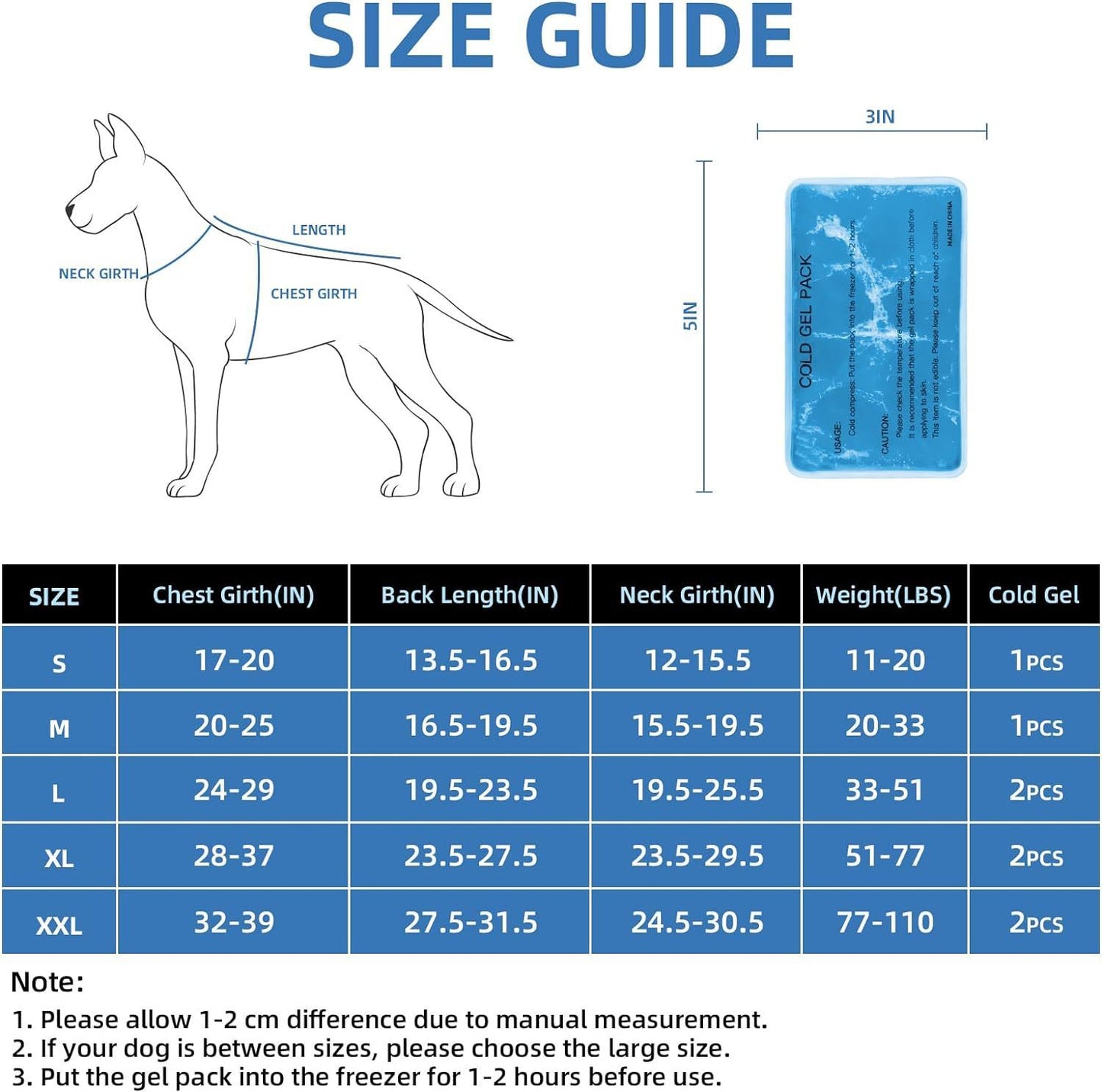 Cross-border Amazon Doggy Gray Cooling Vest Ice Pack Cooling Vest Summer Pet Special Adjustable