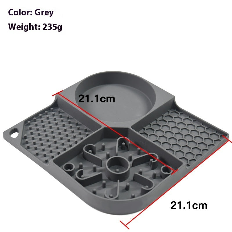 Pet Slow Feeding Bowl Anti-choke Food Bowl