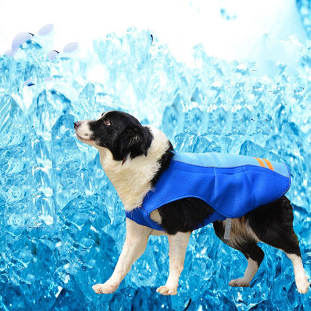 Pet Heatstroke Prevention And Cooling Clothes Cool Clothes For Dogs, Cool Sun Protection Vest
